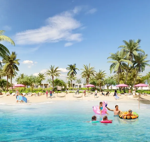 Beach at Sobha Estates.