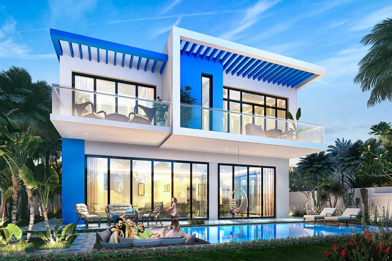 Damac Lagoons Monte Carlo, Damac Lagoons · render 1