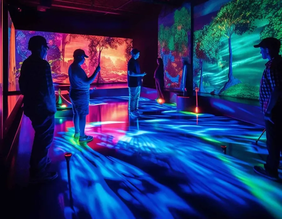 Labyrinth Of Light at DAMAC Lagoons Morocco.