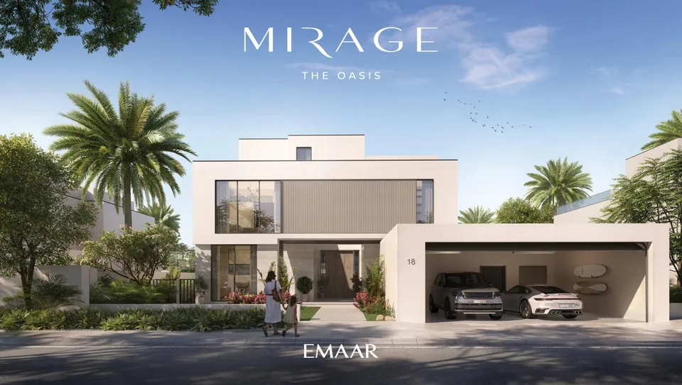 Mirage The Oasis, Dubai Land Residence Complex (DLRC) · render 3