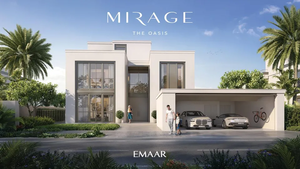 Mirage The Oasis, Dubai Land Residence Complex (DLRC) · render 4