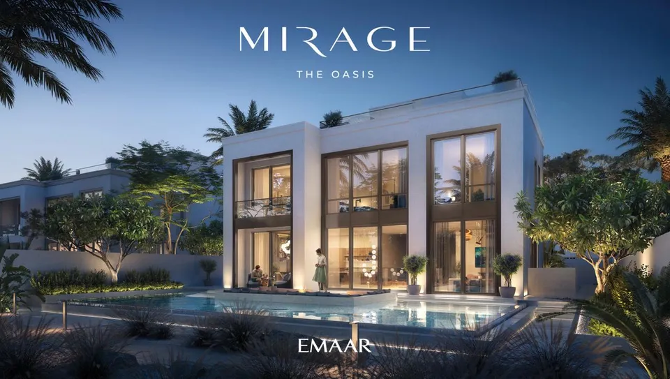 Mirage The Oasis, Dubai Land Residence Complex (DLRC) · render 5