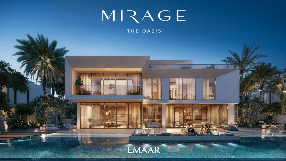 Mirage The Oasis, Dubai Land Residence Complex (DLRC) · render 6