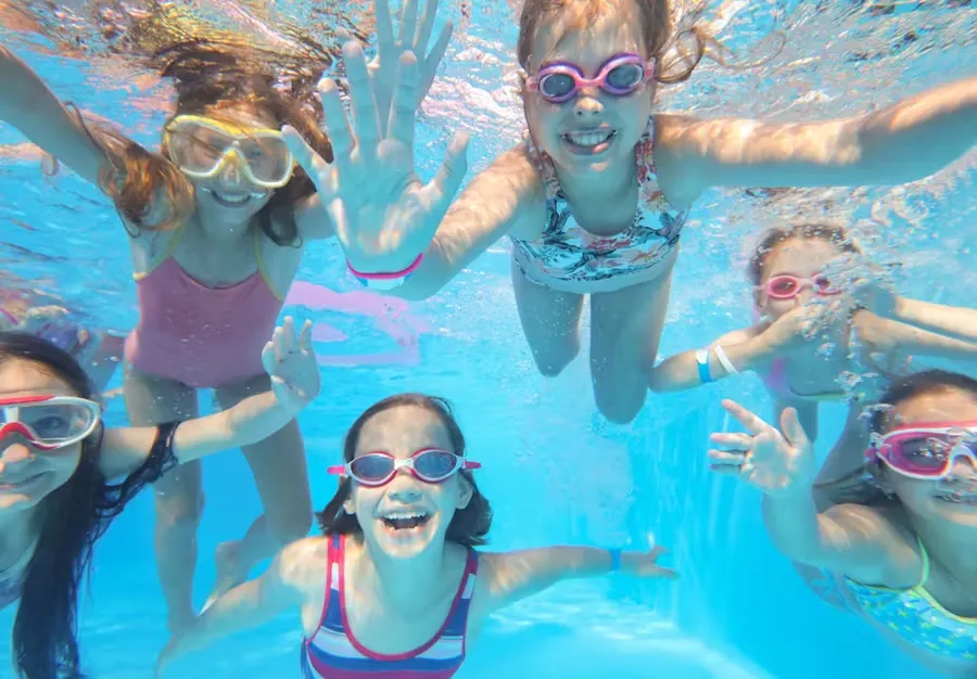 Kids Pool at Claydon House.
