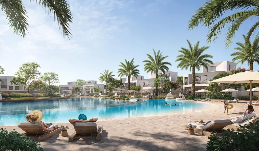 Swimming Pools at The Oasis Address.