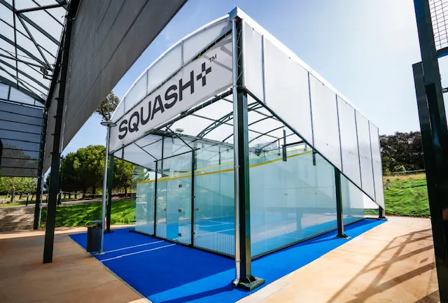 Squash Court at Flora Isle Beachfront Residences.