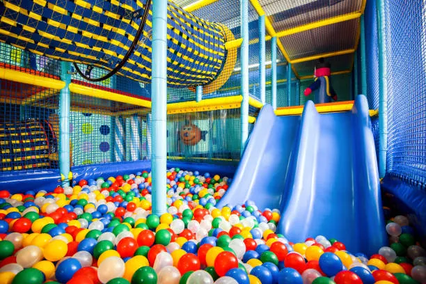 Indoor Kids Play Area at Flora Isle Beachfront Residences.