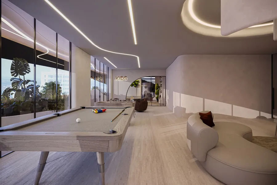 Play & Sitting Area at Natuzzi Harmony.