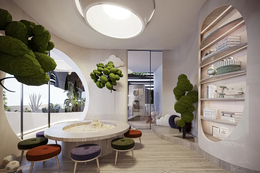 Kids Play Area at Natuzzi Harmony.