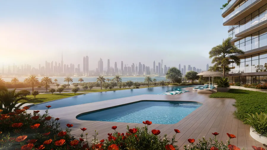 Pool at Flora Bay Residences.
