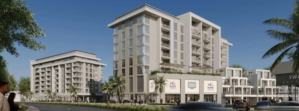 Beachfront Gates, Dubai South · render 1