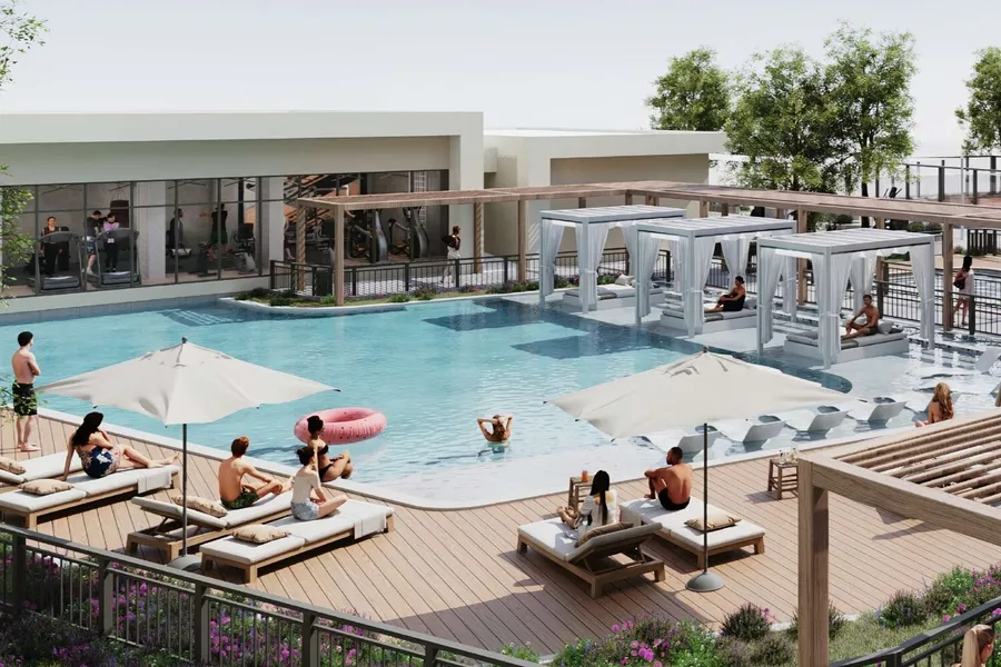 Swimming Pool at Beachfront Gates.