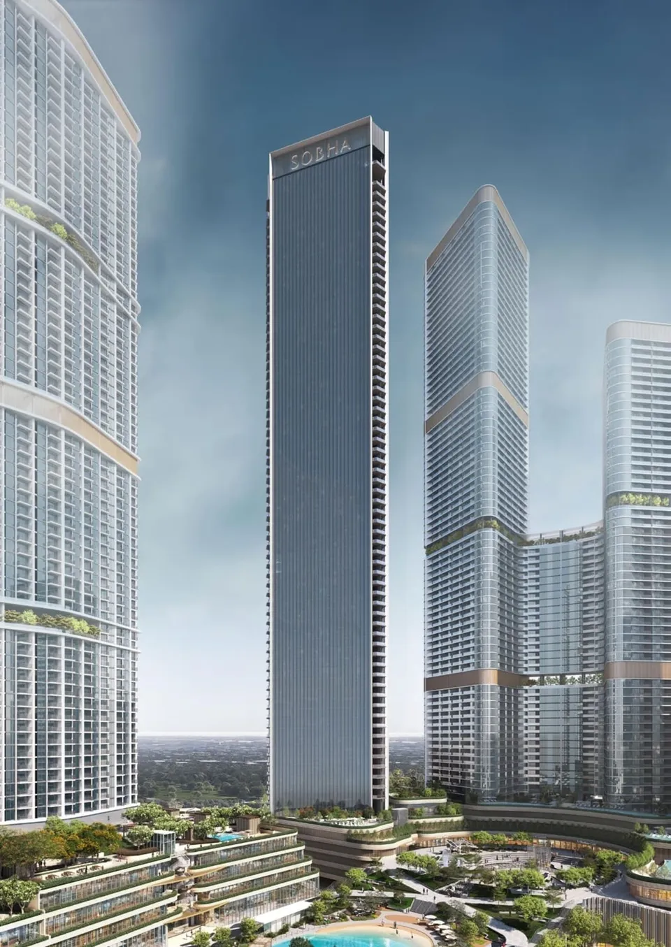 The S at Sobha Hartland II, Sobha Hartland II · render 3
