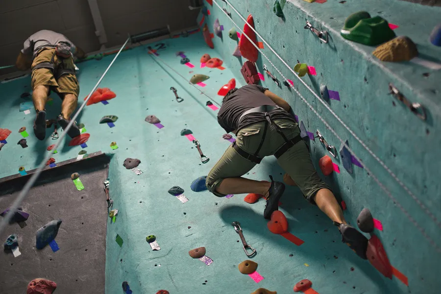 Wall Climbing at The S at Sobha Hartland II.