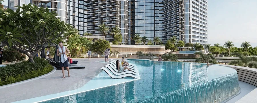 Swimming Pool at The S at Sobha Hartland II.