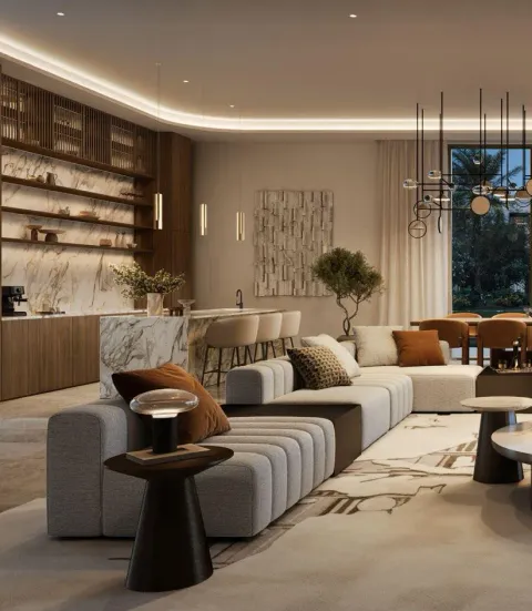 Mareva 1 and 2 The Oasis, Damac Lagoons · render 2