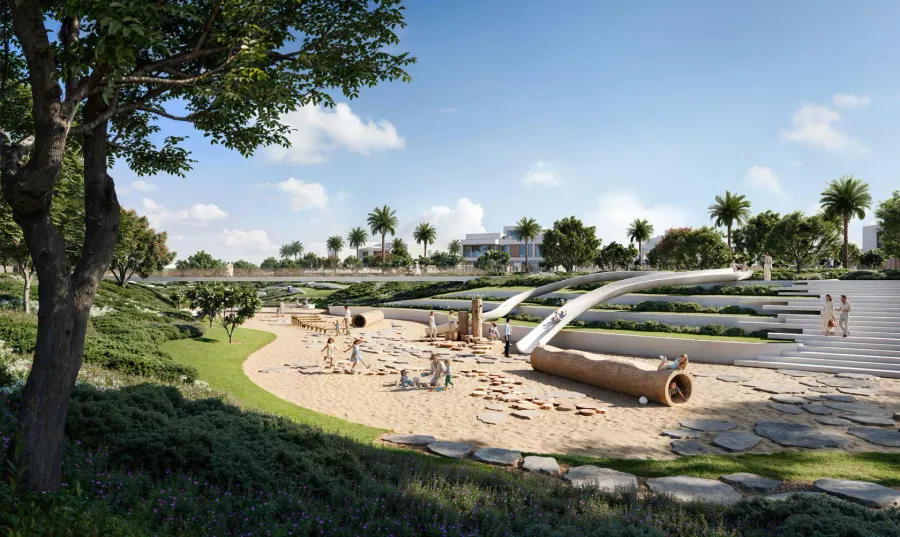 Community Parks and Playgrounds at Mareva 1 and 2 The Oasis.