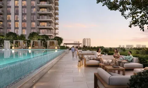 Golf Fields, Emaar South · render 3
