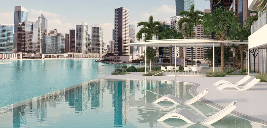 Infinity Pool at DG1 Living.