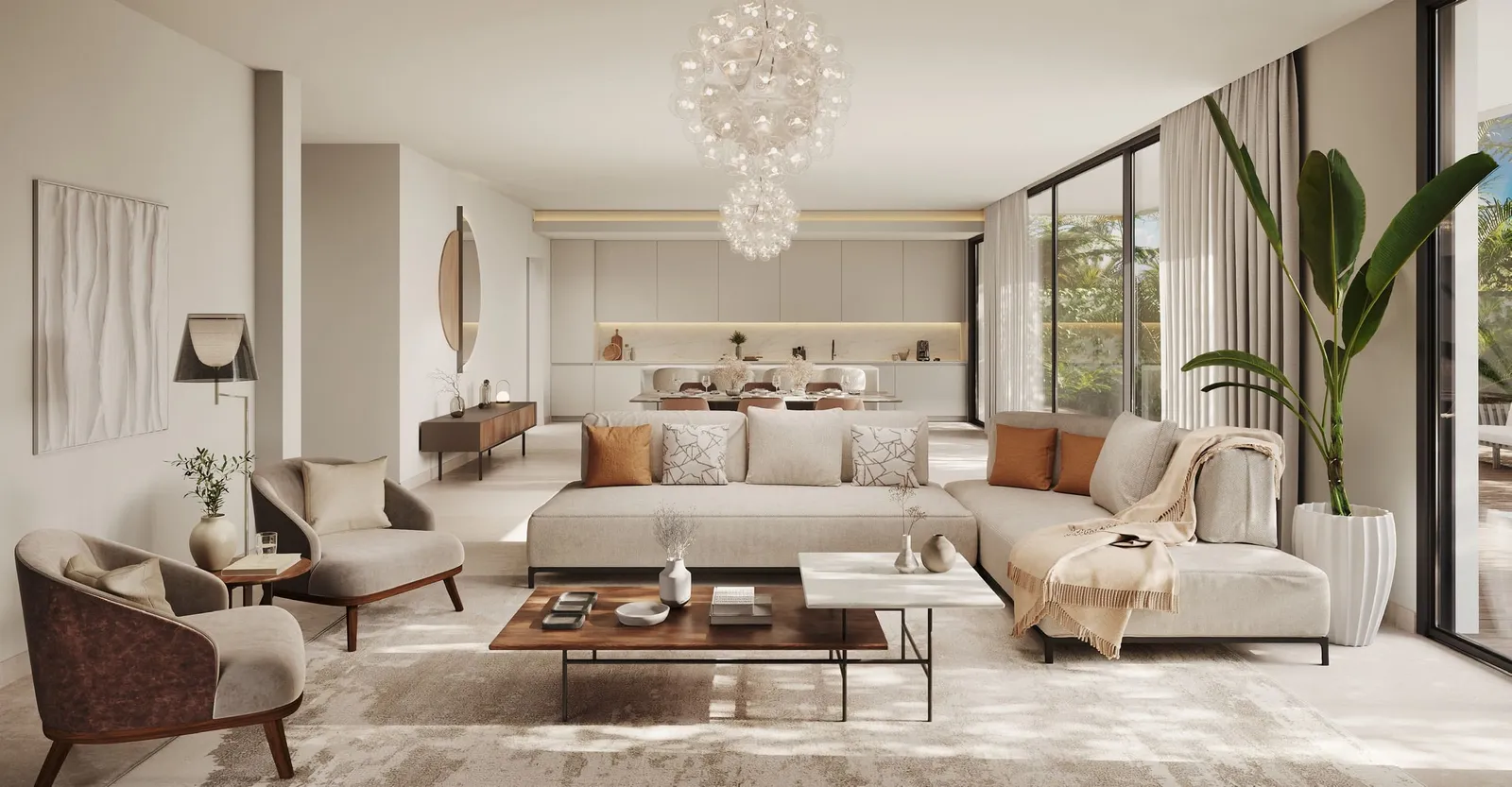 Opal Gardens , Mohammed Bin Rashid City (MBR) · render 2
