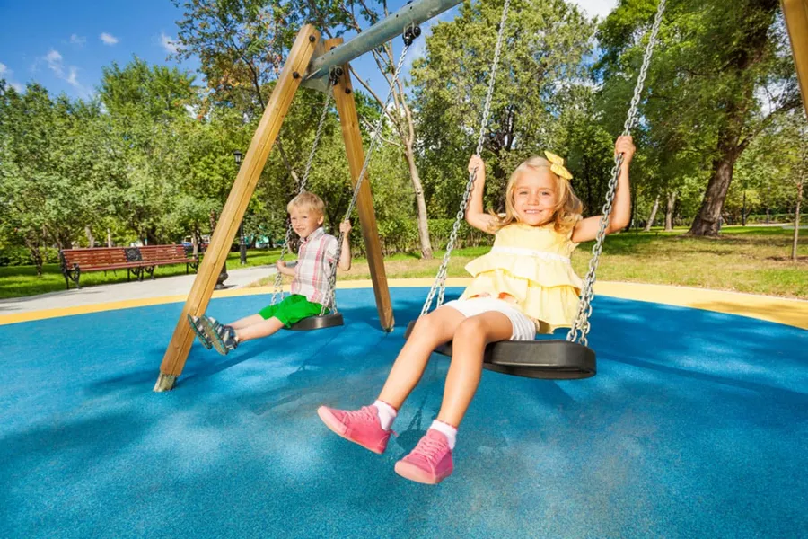 Kids Play Area at Opal Gardens .