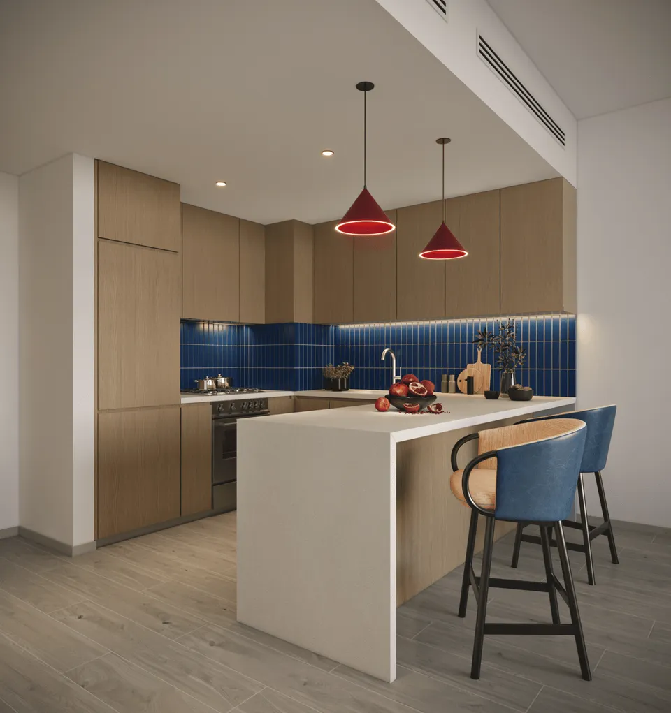 Nautica Towers, Dubai Maritime City · render 5