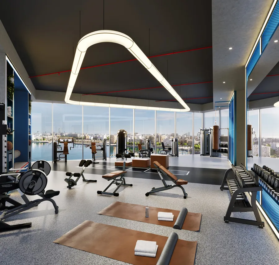 Strength Gym at Nautica Towers.