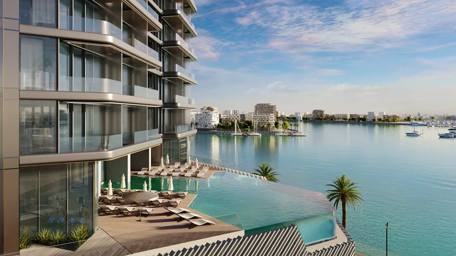Sun Loungers at Nautica Towers.