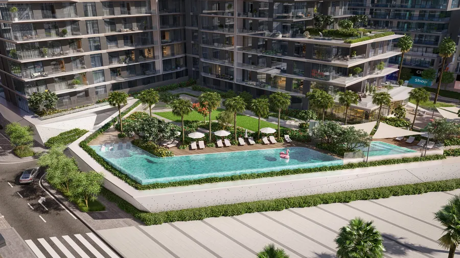 Infinity Swimming Pool at City Walk Northline.