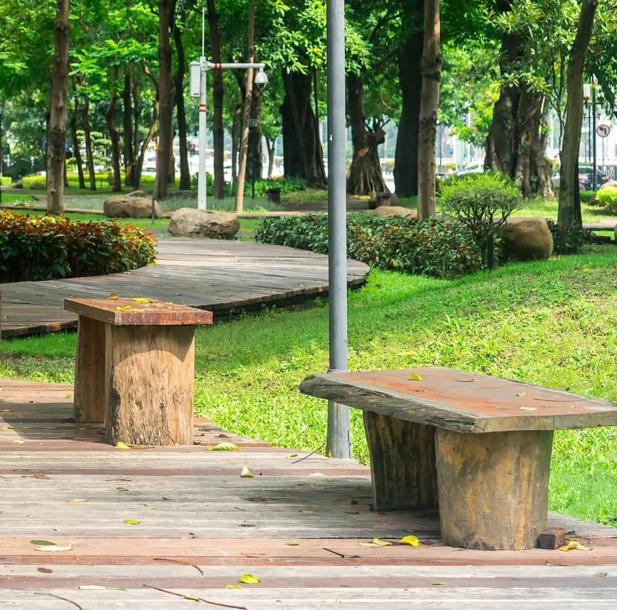 Sitting Pavilion at Bay Villas.