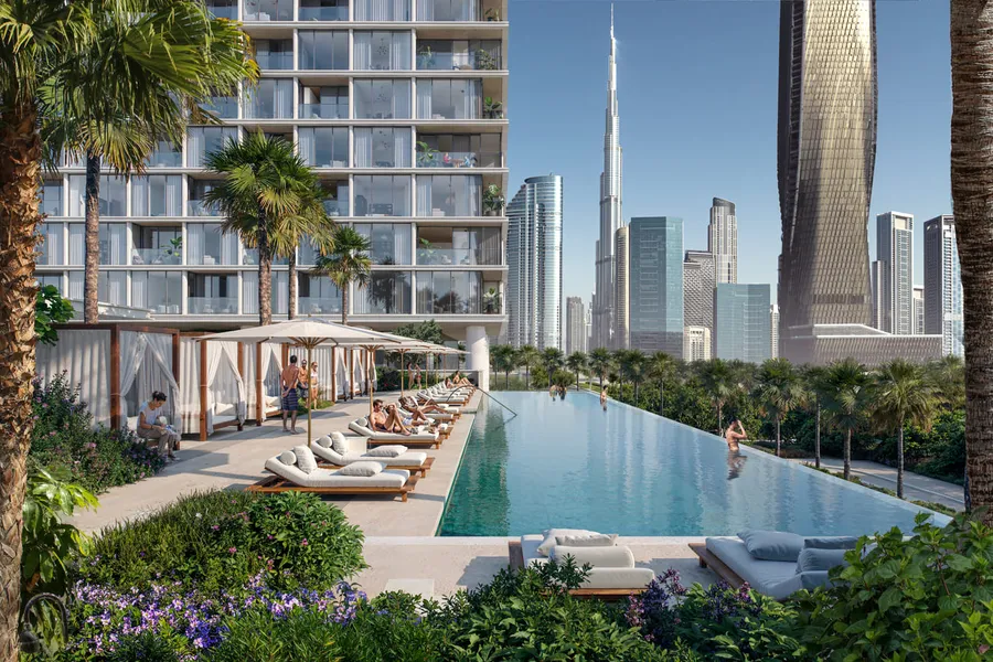 Infinity Pool at Verve City Walk.