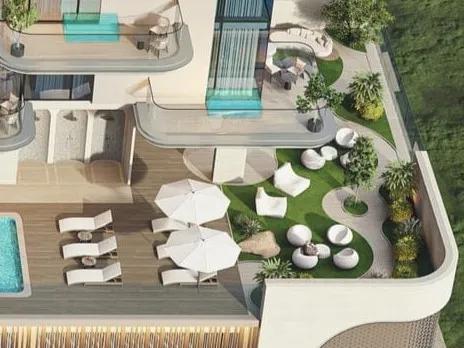 Zen Garden at Wellington Ocean Walk.