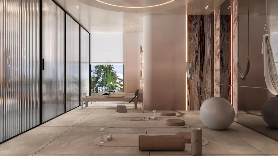 Yoga Area at Wellington Ocean Walk.