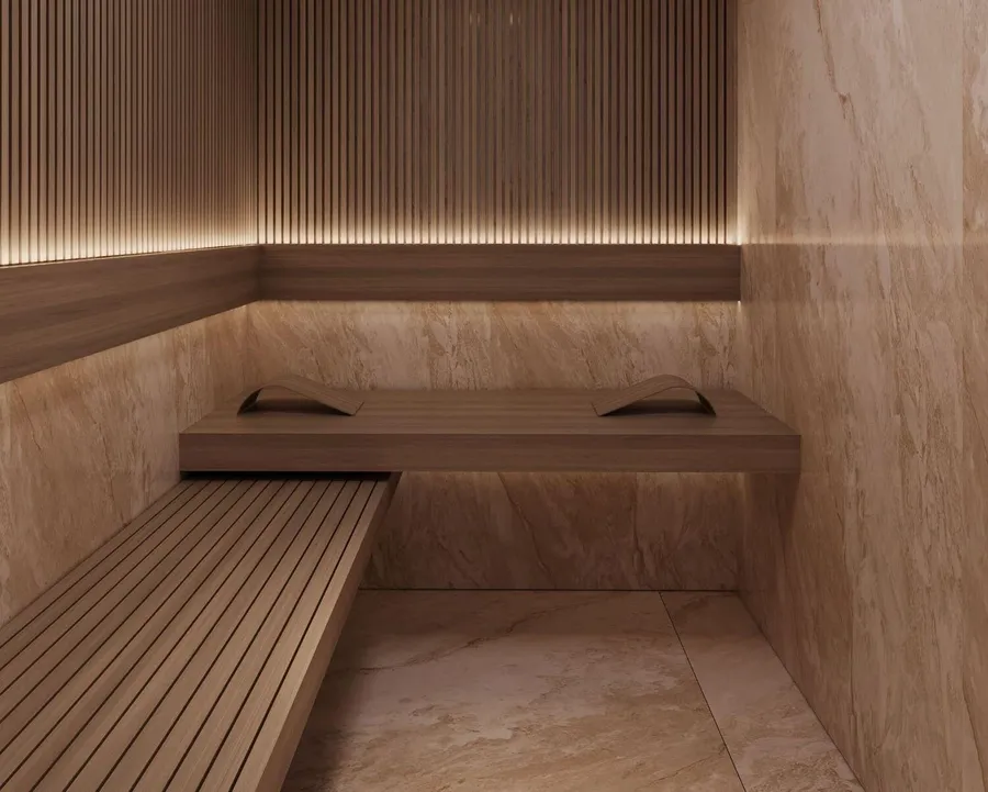 Sauna & Steam Rooms at Wellington Ocean Walk.