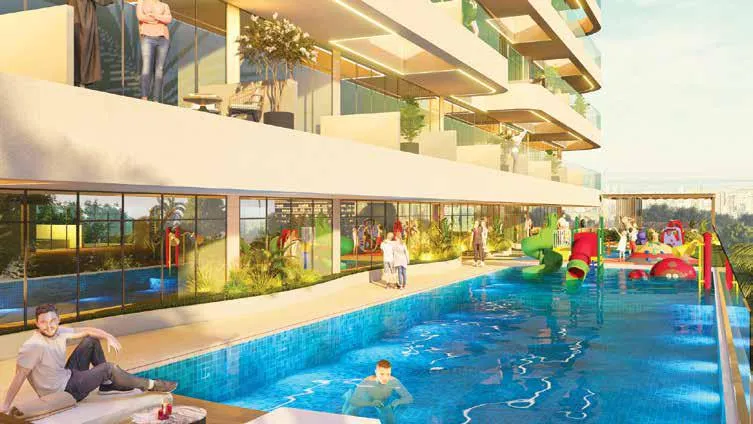 Swimming Pool at Wellington Ocean.
