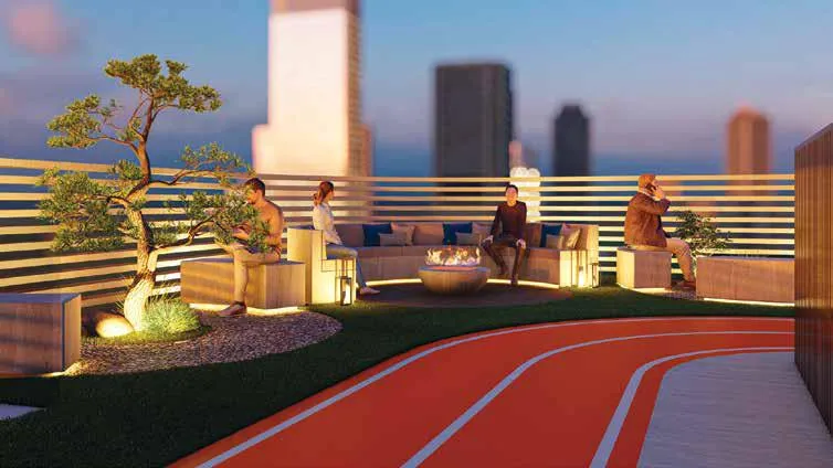 Jogging Track at Wellington Ocean.