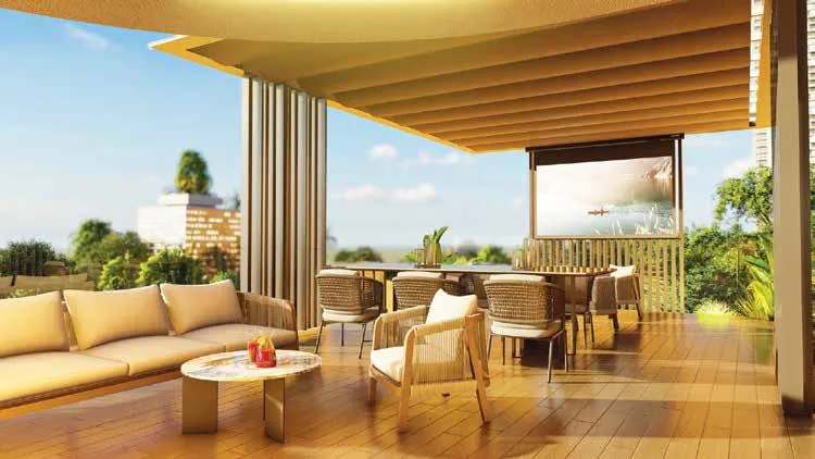 Sitting Lounge at Wellington Ocean.