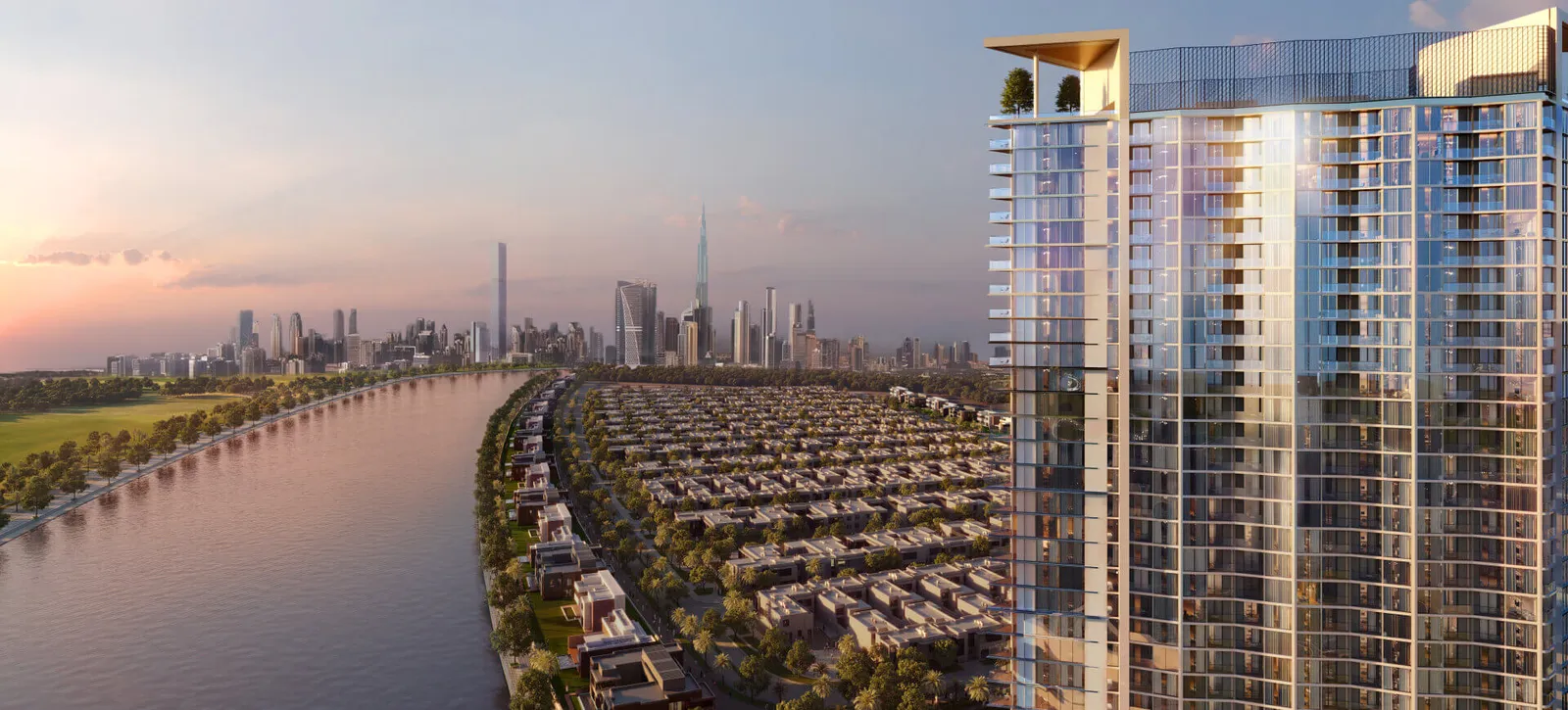 Waves Opulence, Sobha Hartland · render 1