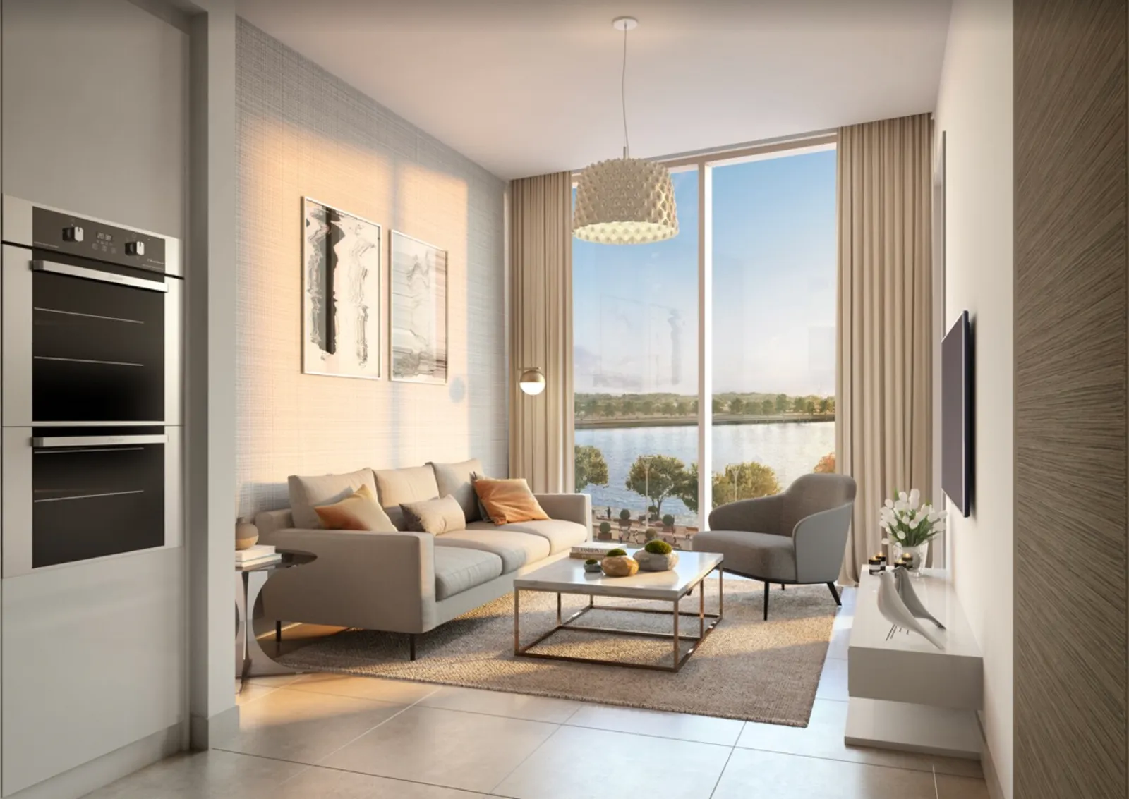 Waves Opulence, Sobha Hartland · render 4