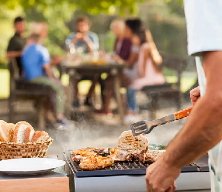 Bbq Zones at Waves Opulence.