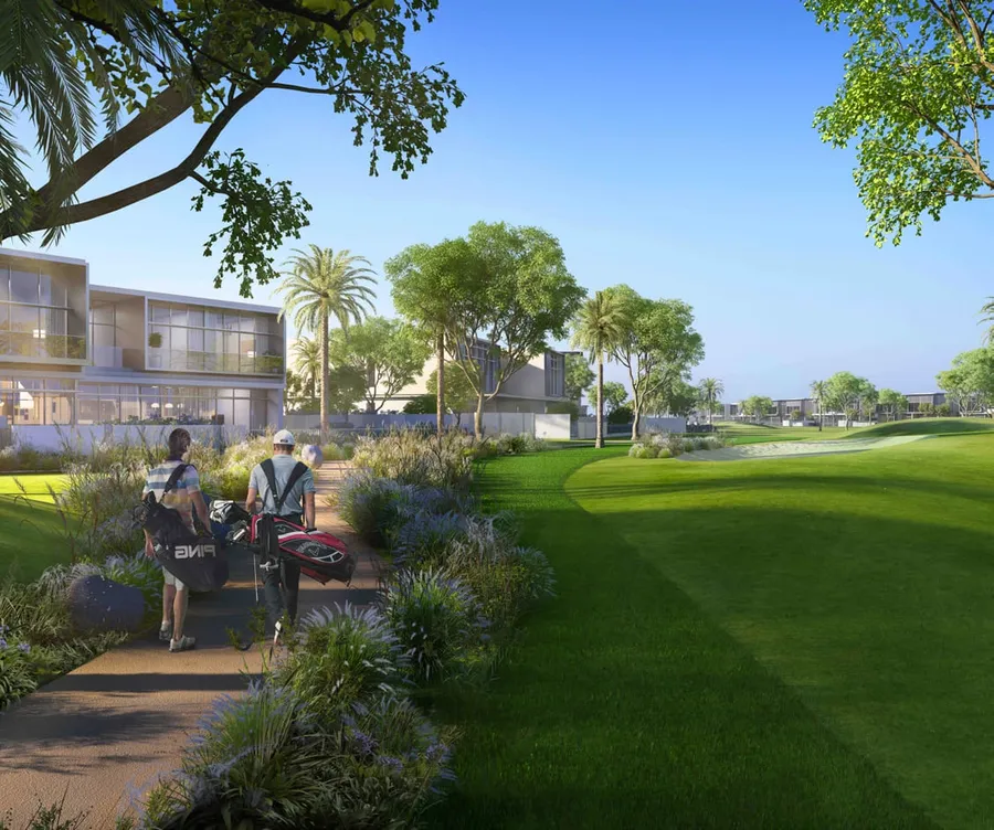 Bbq Area With Access To Dubai Hills Park at Elvira.