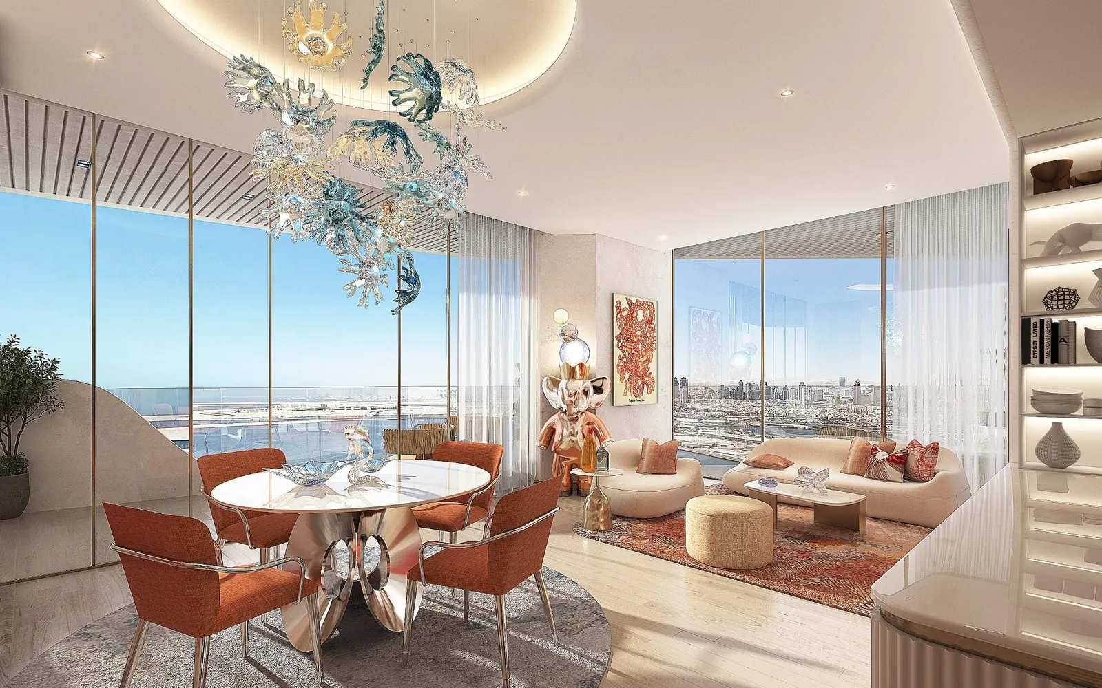 Coral Reef, Dubai Maritime City · render 2