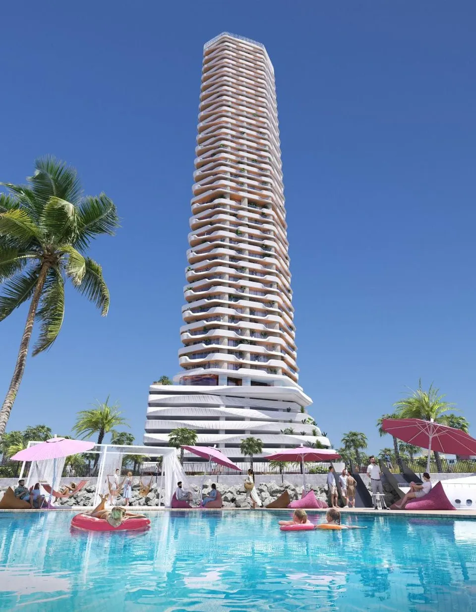 Coral Reef, Dubai Maritime City · render 3