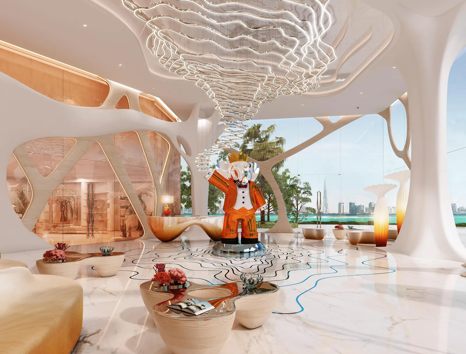 Coral Reef, Dubai Maritime City · render 4