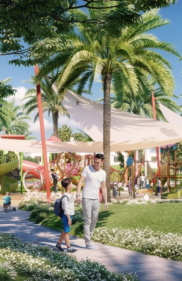 Kids’ Play Area at Fairway Villas 2.