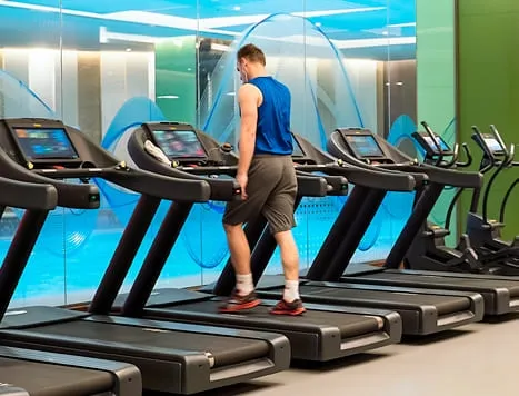 Fully Equipped Gym at Fairway Villas 2.