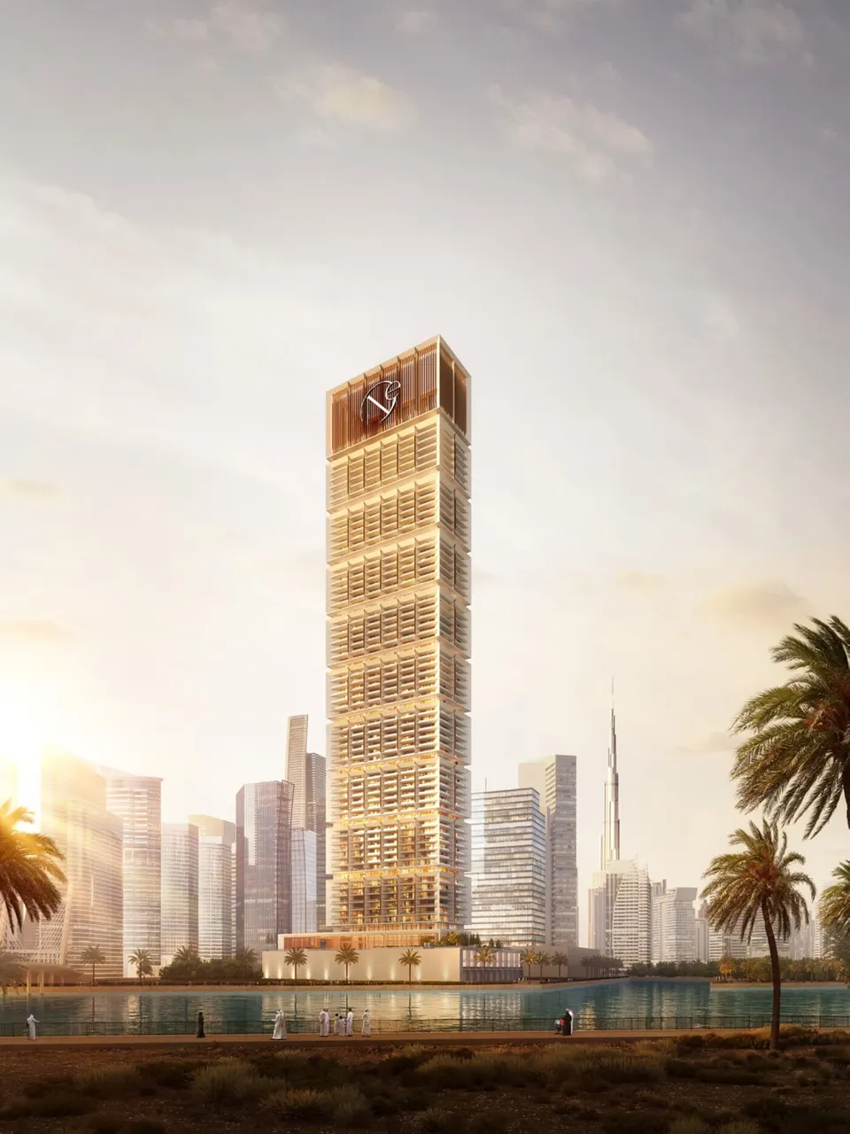 One by Binghatti, Business Bay · render 1