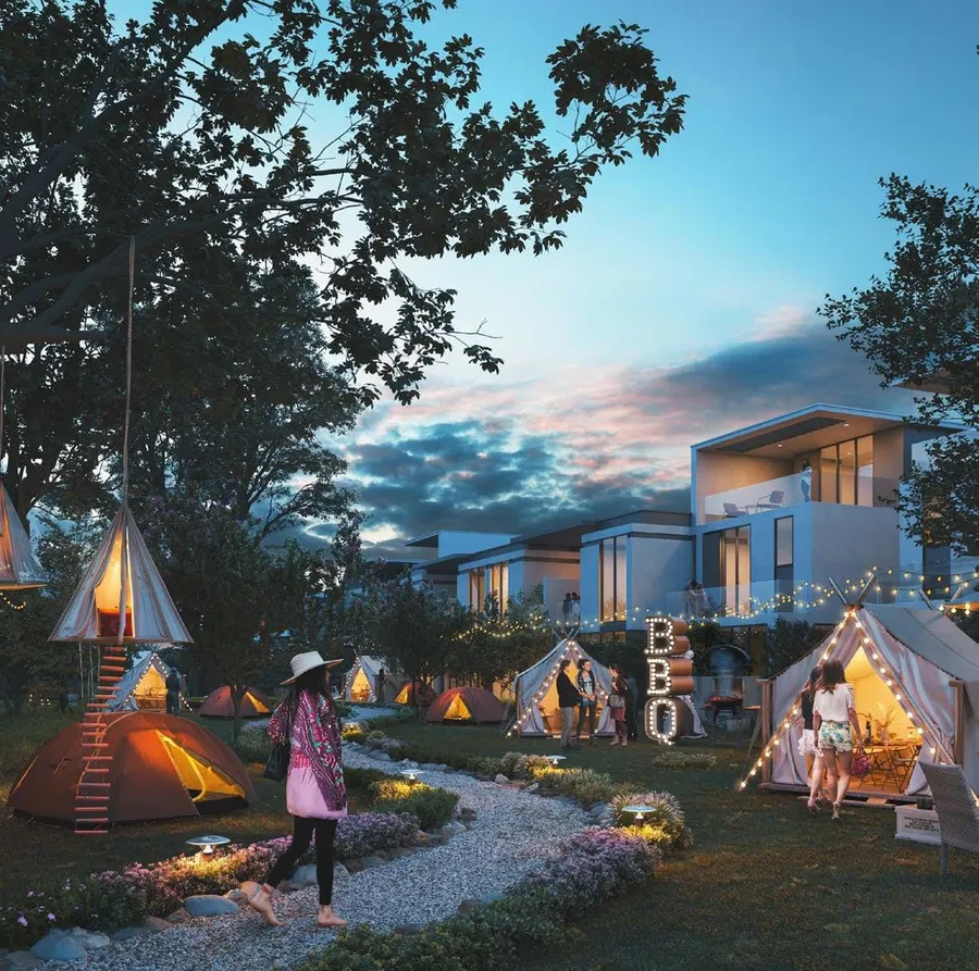 Camping In The Jungle at Sun City.