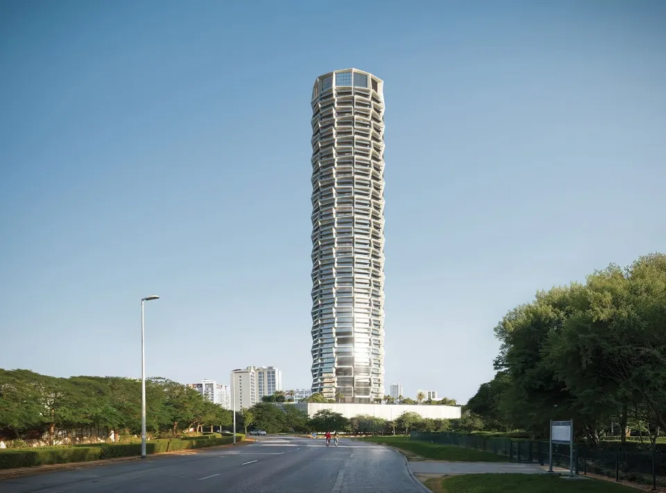 Binghatti Circle, Jumeirah Village Circle (JVC) · render 1