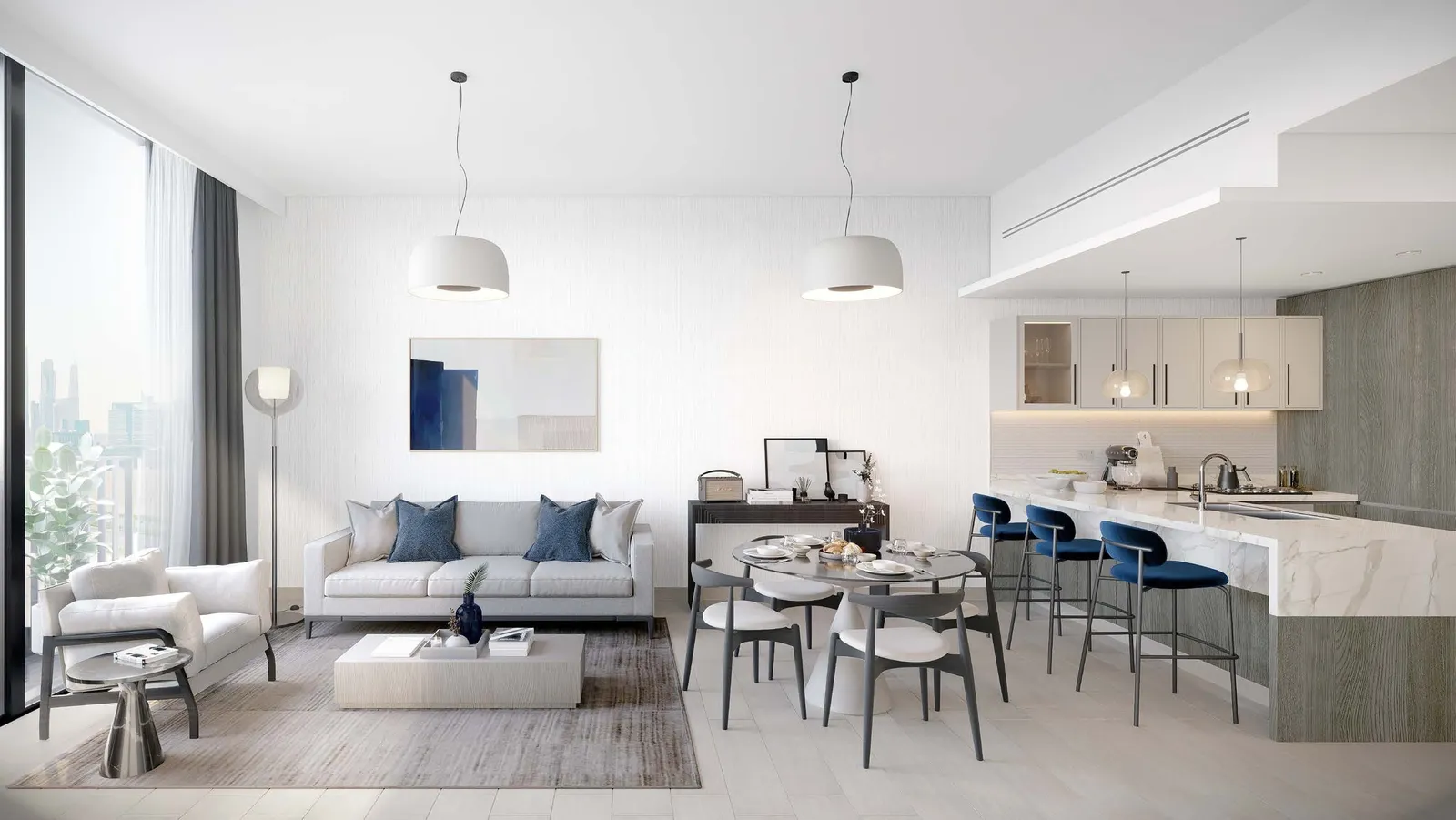 Belmont Residences, Jumeirah Village Triangle (JVT) · render 5
